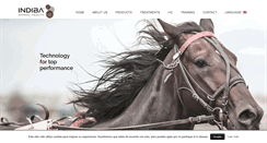 Desktop Screenshot of indibaanimalhealth.com